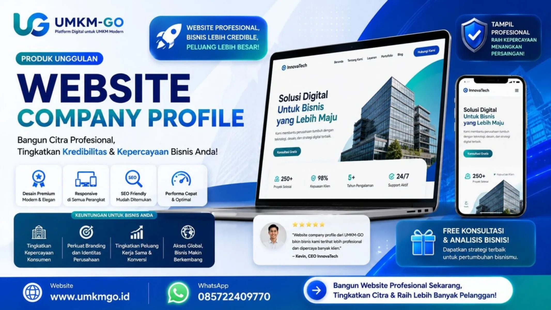 Web Company Profile — galeri gambar 1