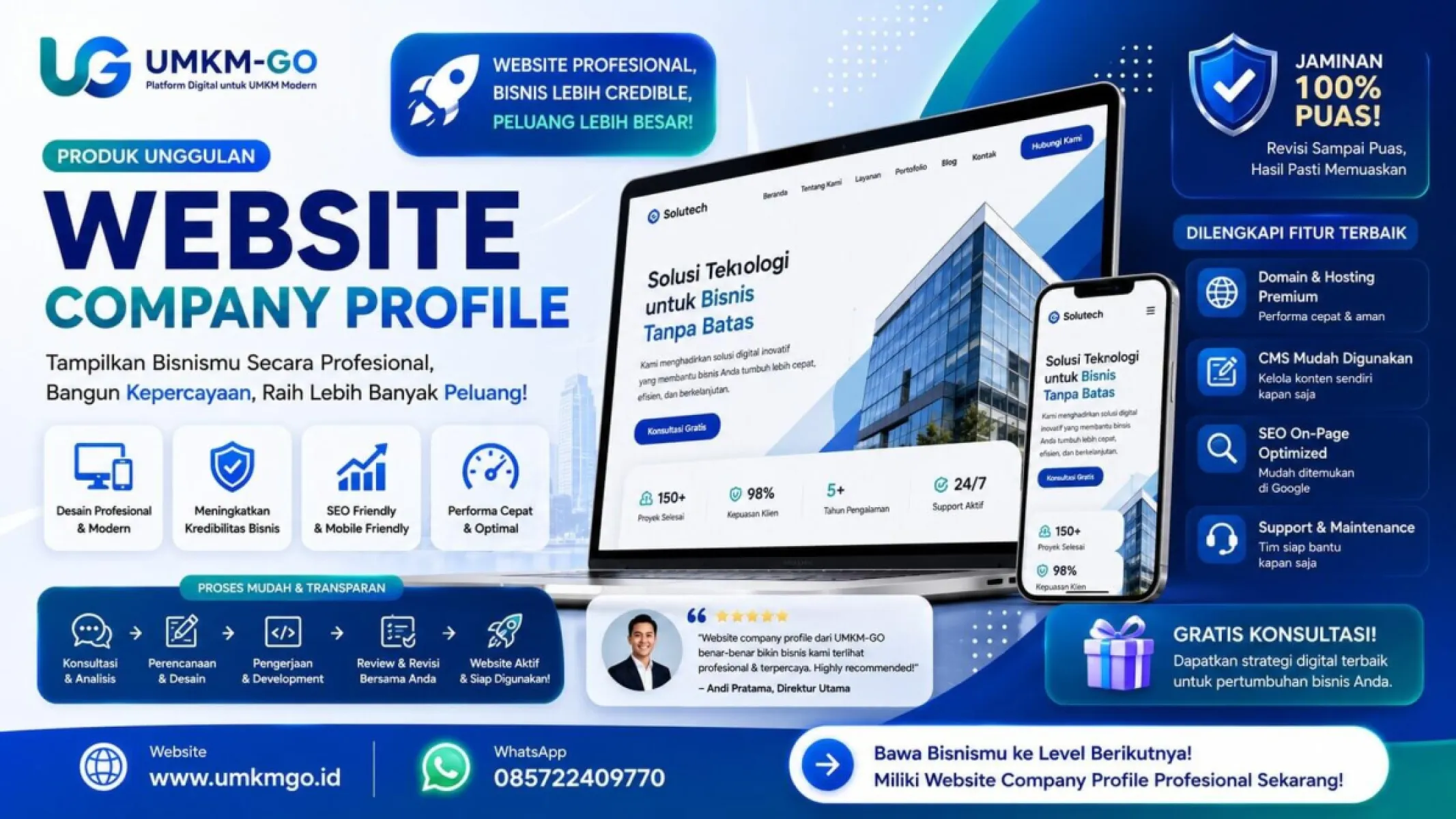 Web Company Profile — galeri gambar 2