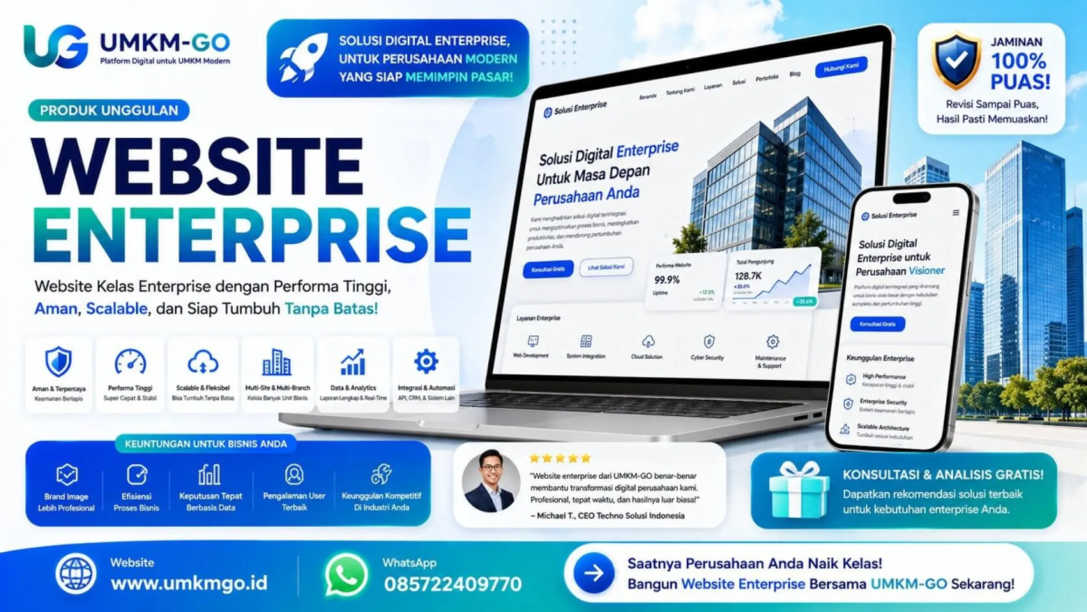 Website Enterprise — galeri gambar 1