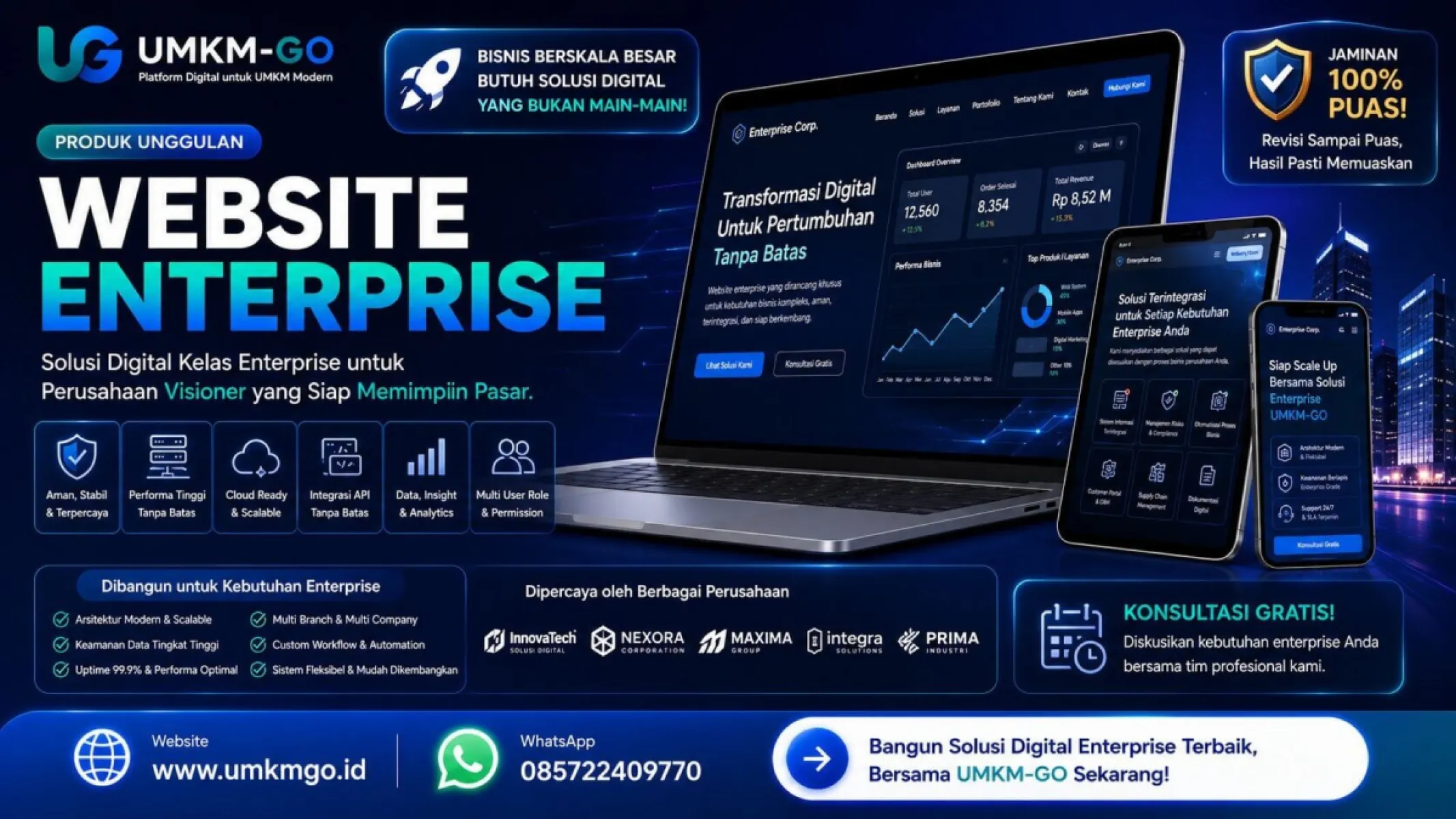 Website Enterprise — galeri gambar 2