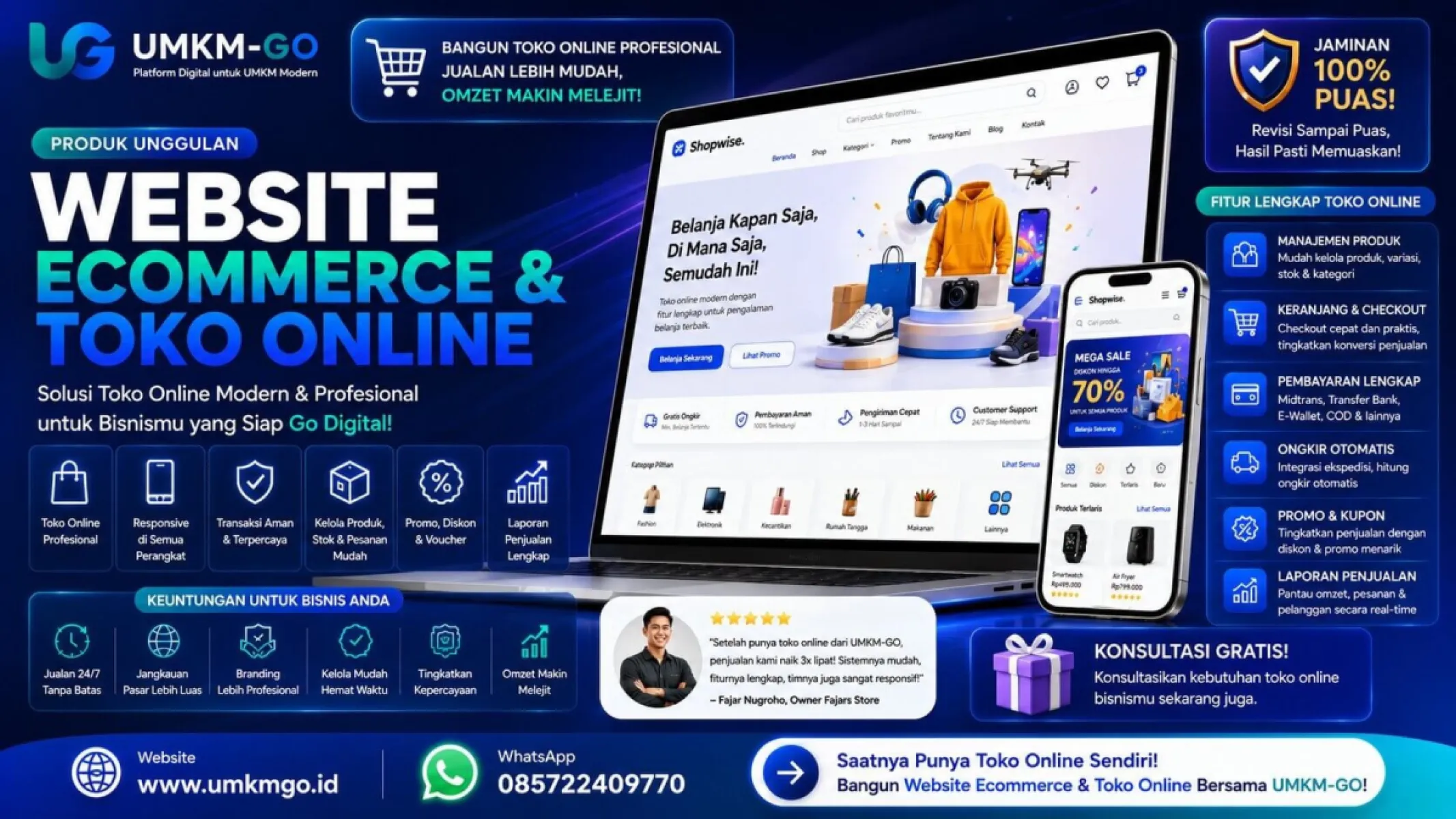 Website Ecommerce — galeri gambar 2